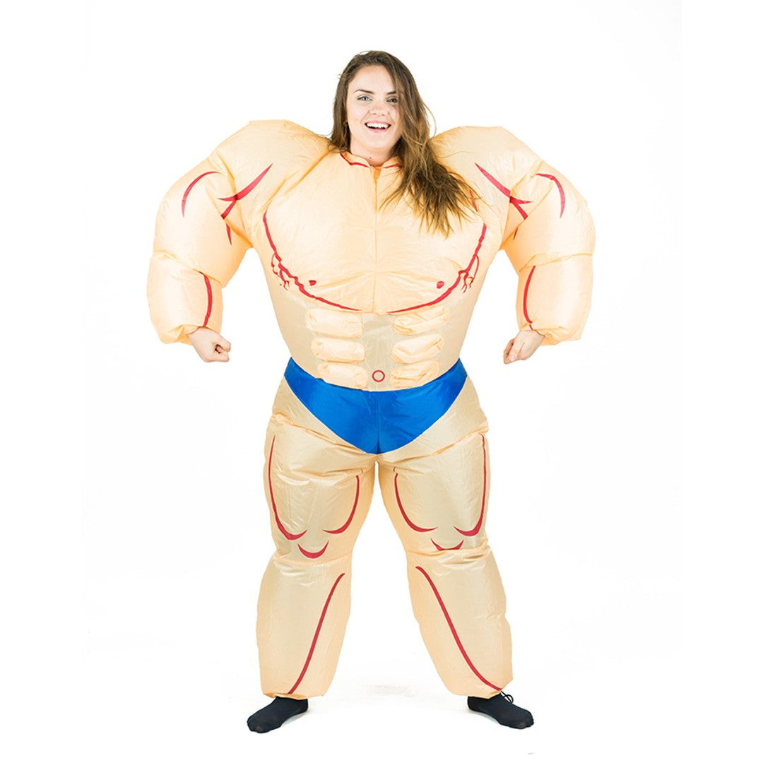 Inflatable Muscle Suit Costume – Bodysocks US